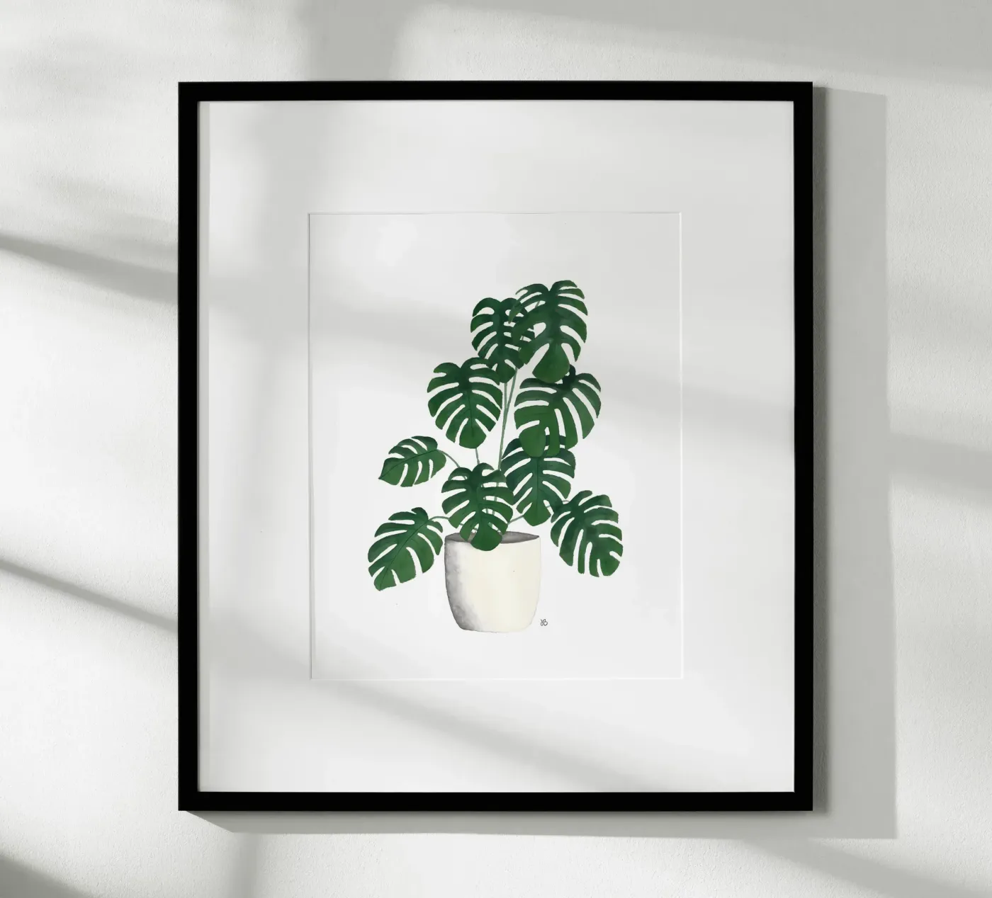 Arte Monstera poster da Jose