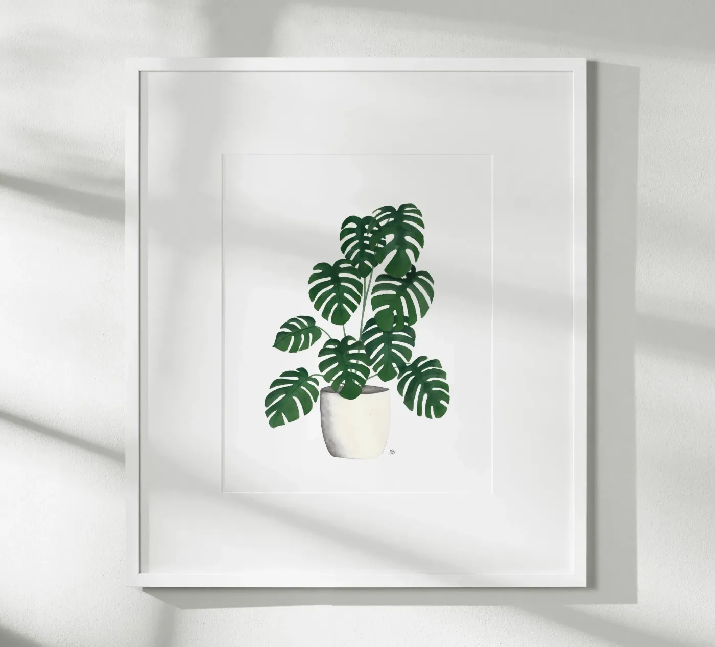 Arte Monstera poster da Jose
