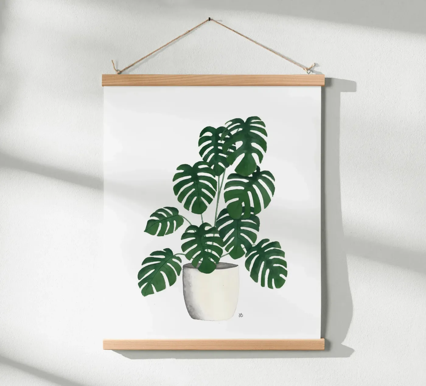 Arte Monstera poster da Jose