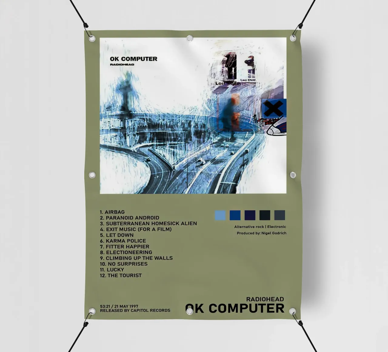 Radiohead Ok Computer telo in pvc da Roronoa7