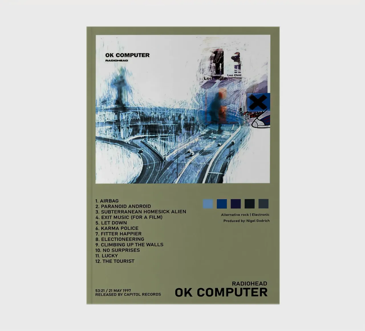 Radiohead Ok Computer notebook by Roronoa7