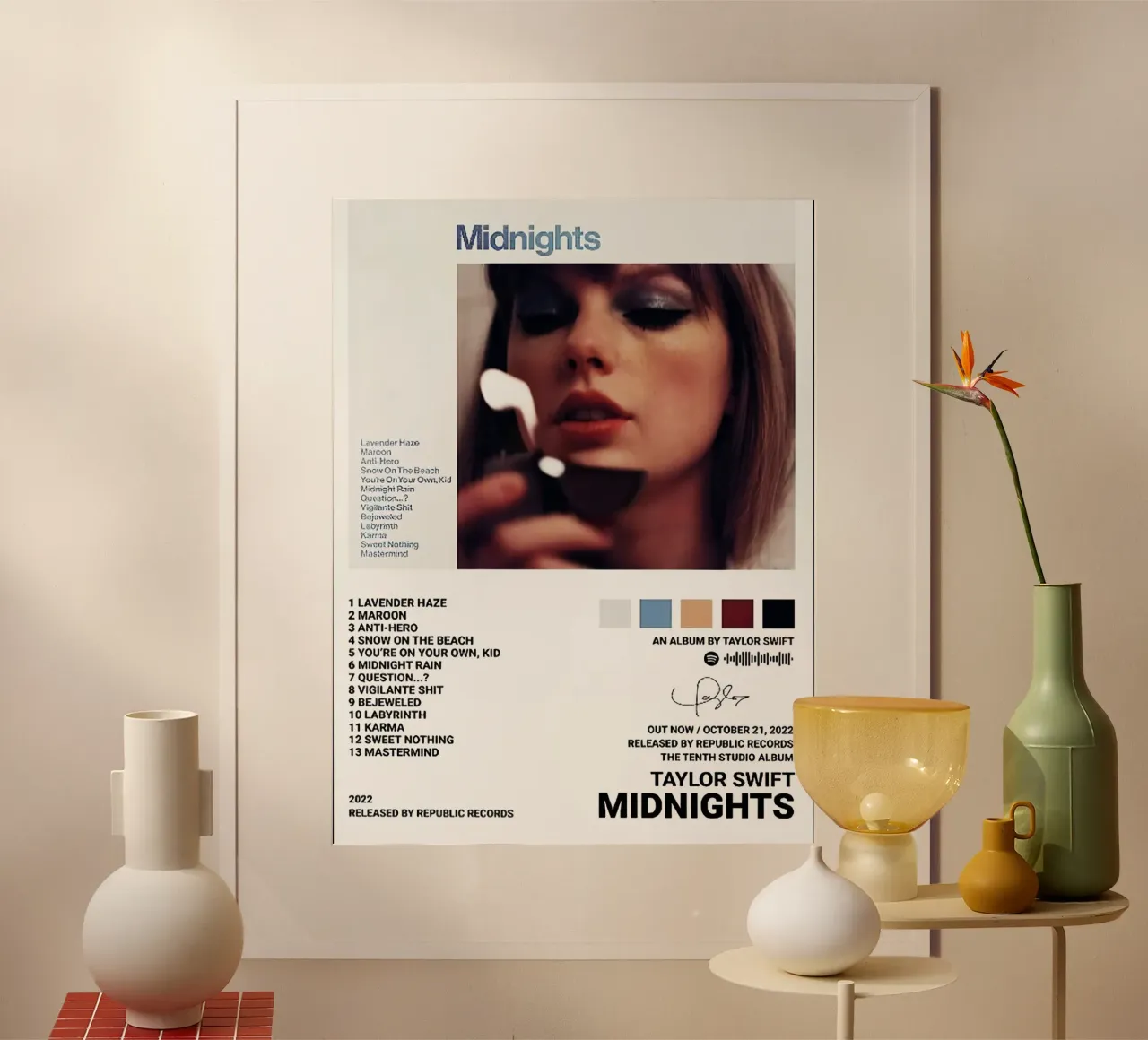 Taylor Swift Midnight poster da Roronoa7