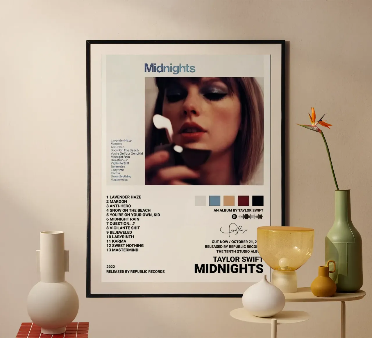Taylor Swift Midnight poster da Roronoa7