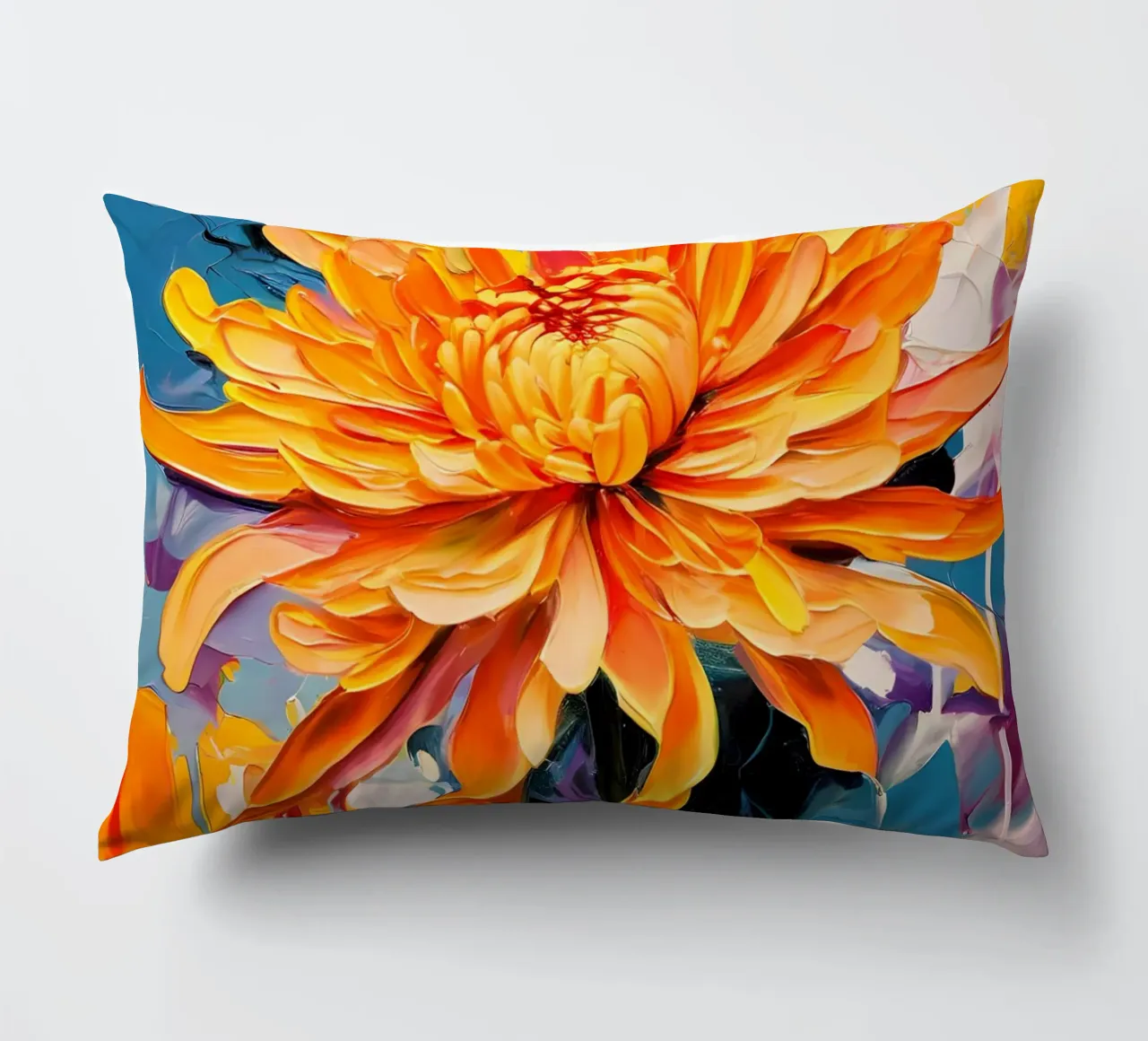 Crisantemo in fiore cuscino da Artistic-shop