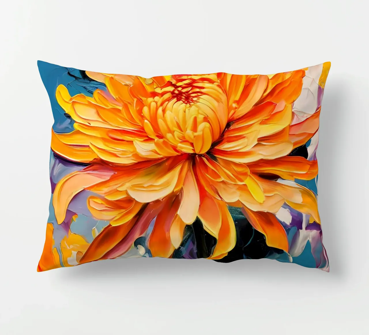 Crisantemo in fiore cuscino da Artistic-shop