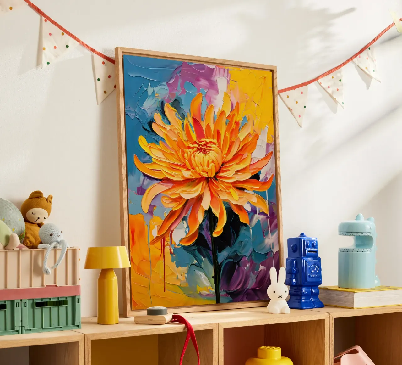 Crisantemo in fiore plexiglass da Artistic-shop