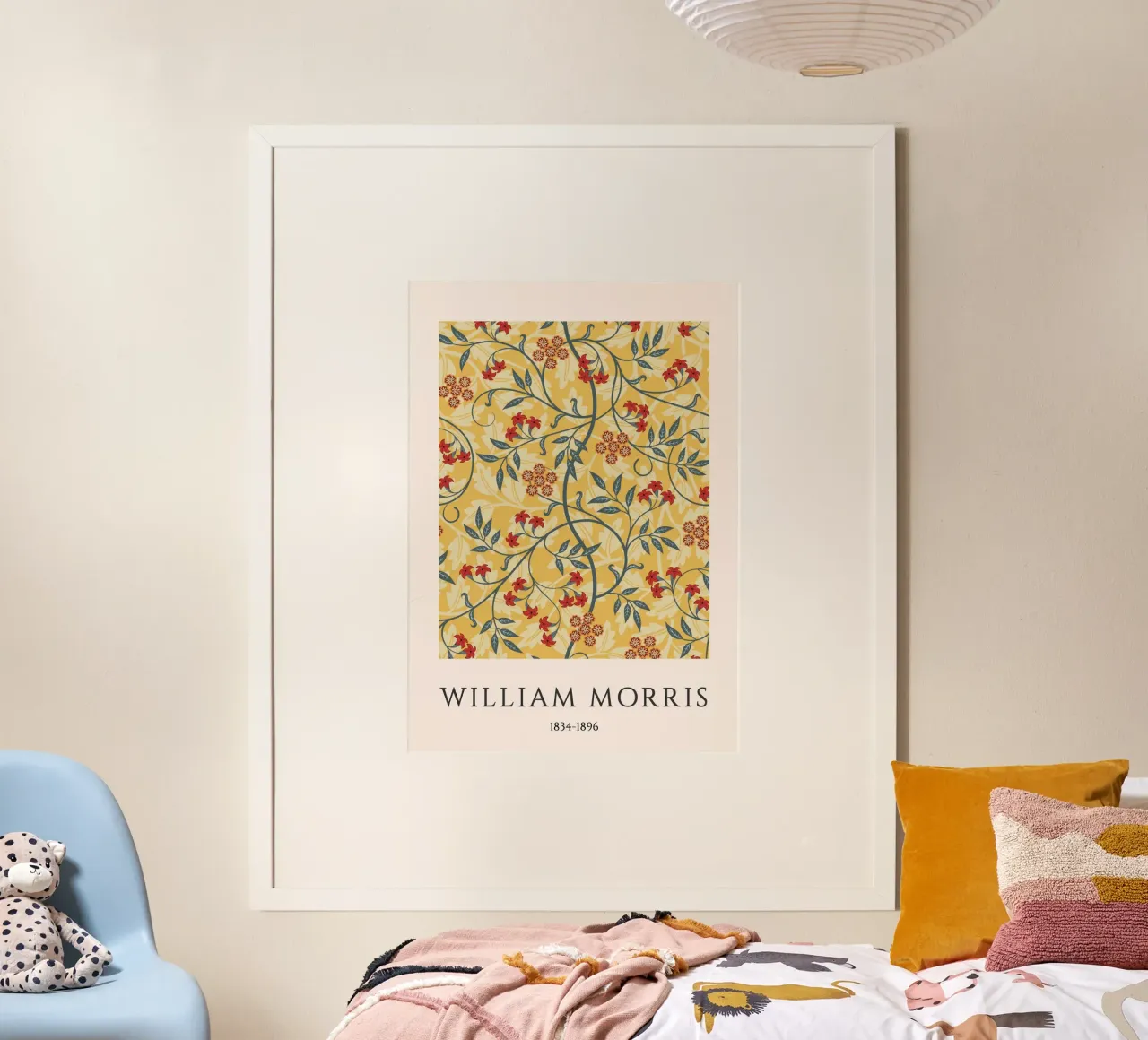 Motivo floreale di William Morris - Arti e Mestieri poster da vintagepod