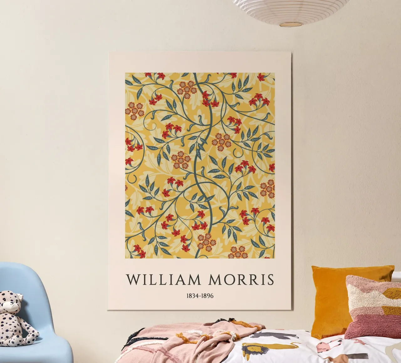Motivo floreale di William Morris - Arti e Mestieri poster da vintagepod