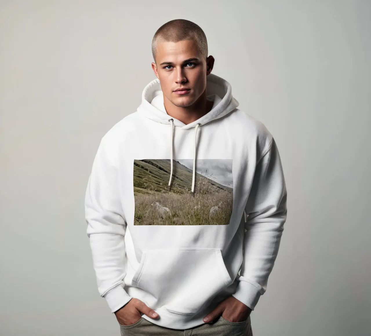 Hiding in plain sight felpa con cappuccio da Nur Mut