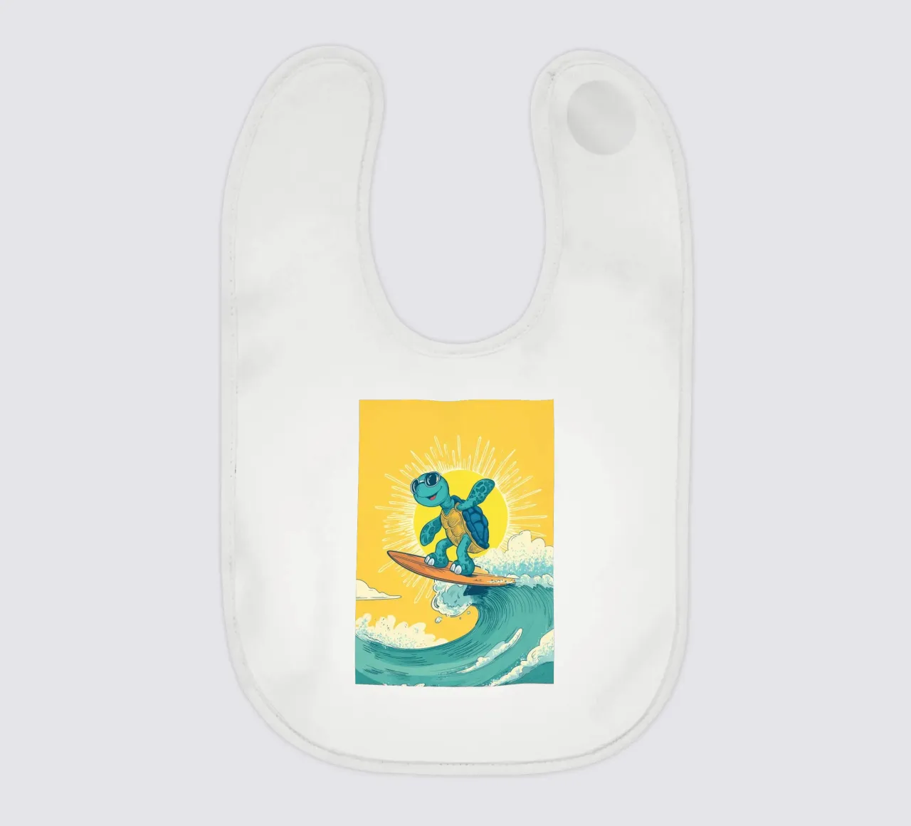 Turtle on the Waves bavaglino da Kiara