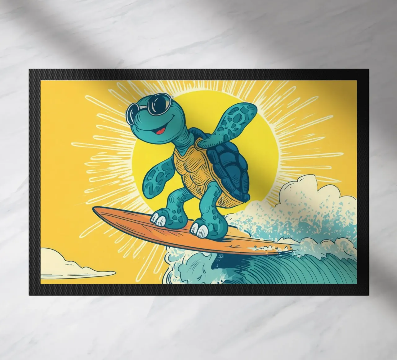 Turtle on the Waves zerbino da Kiara