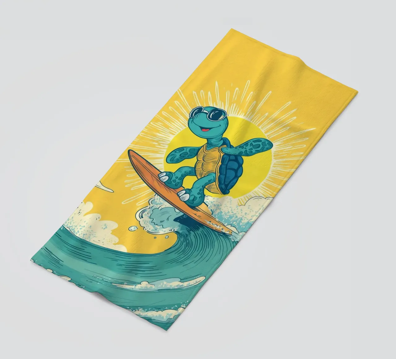 Turtle on the Waves telo mare da Kiara