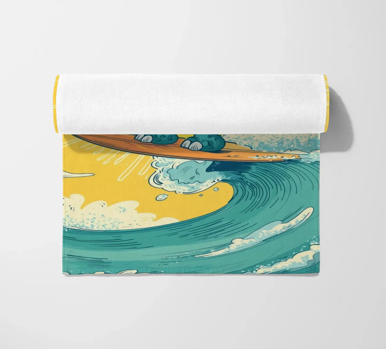 Turtle on the Waves telo mare da Kiara