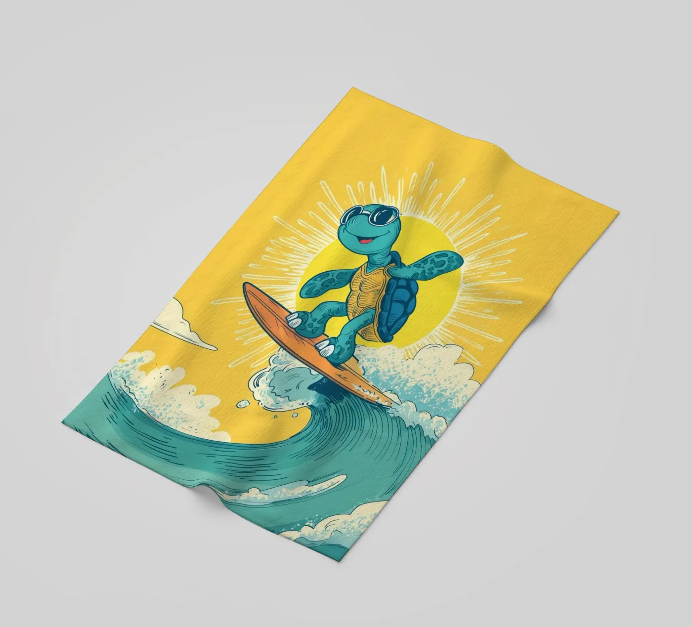 Turtle on the Waves telo mare da Kiara