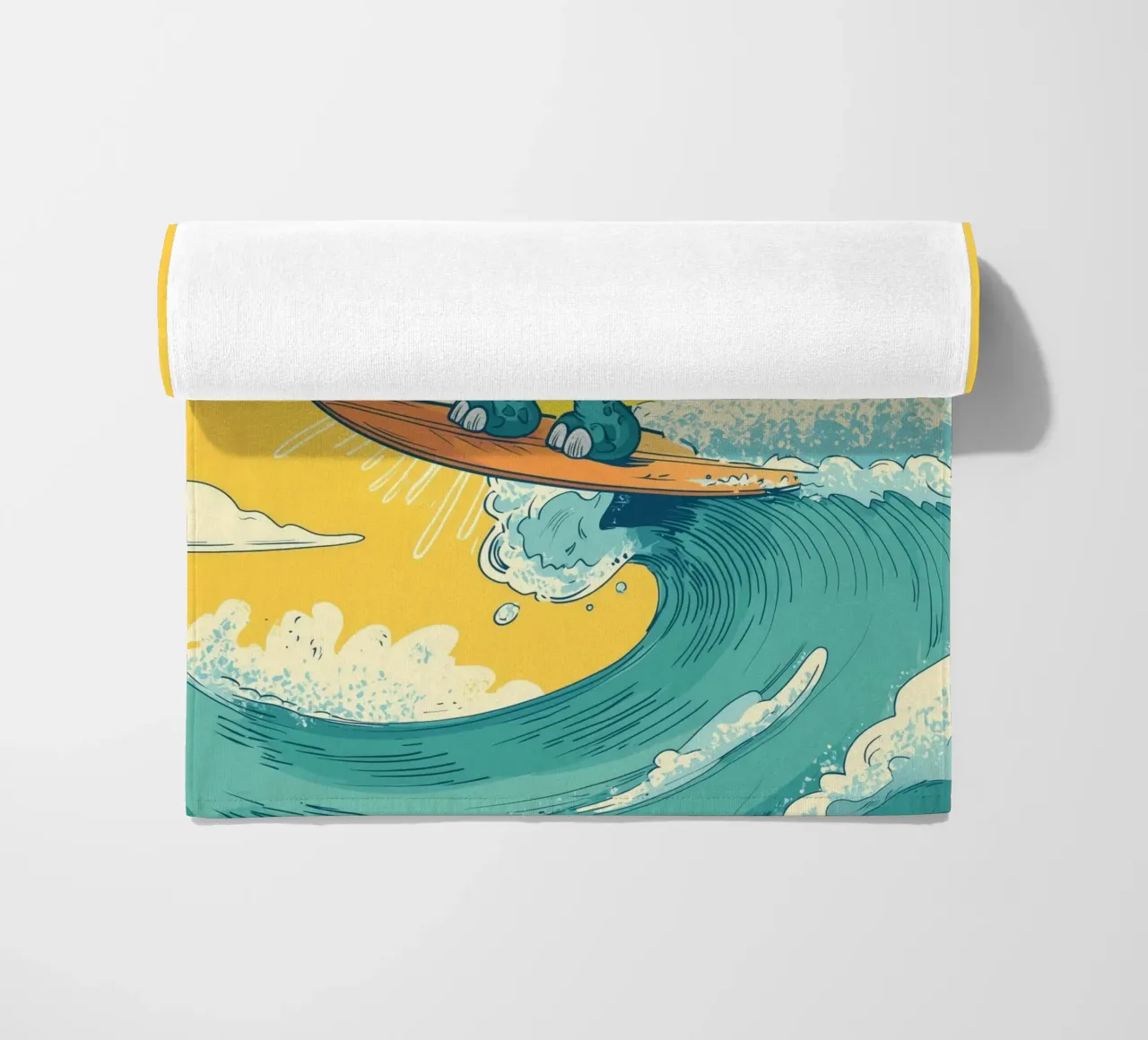 Turtle on the Waves telo mare da Kiara