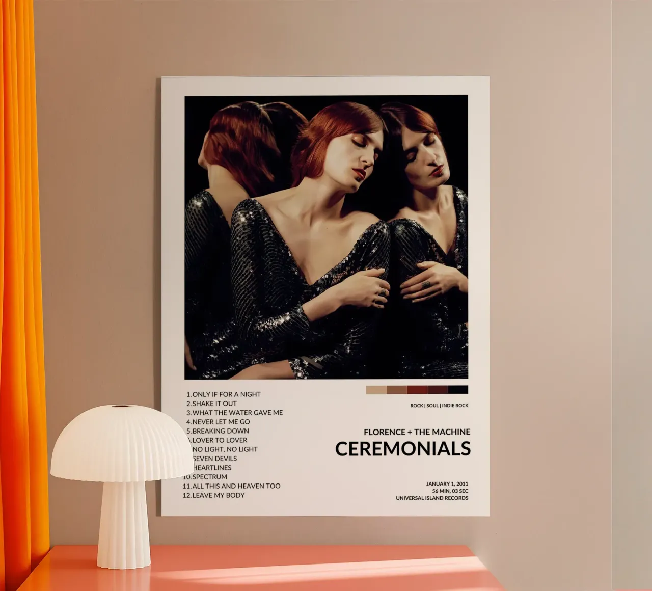 Florence +The Machine Ceremonials plexiglass da Roronoa7