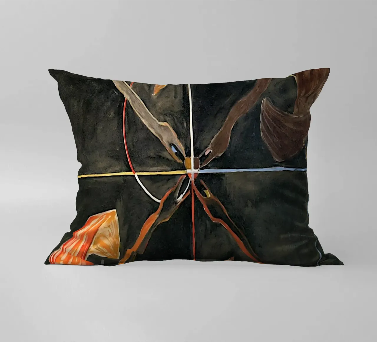 Hilma Af Klint - Il cigno n. 06 Gruppo Ix-suw cuscino da William Store