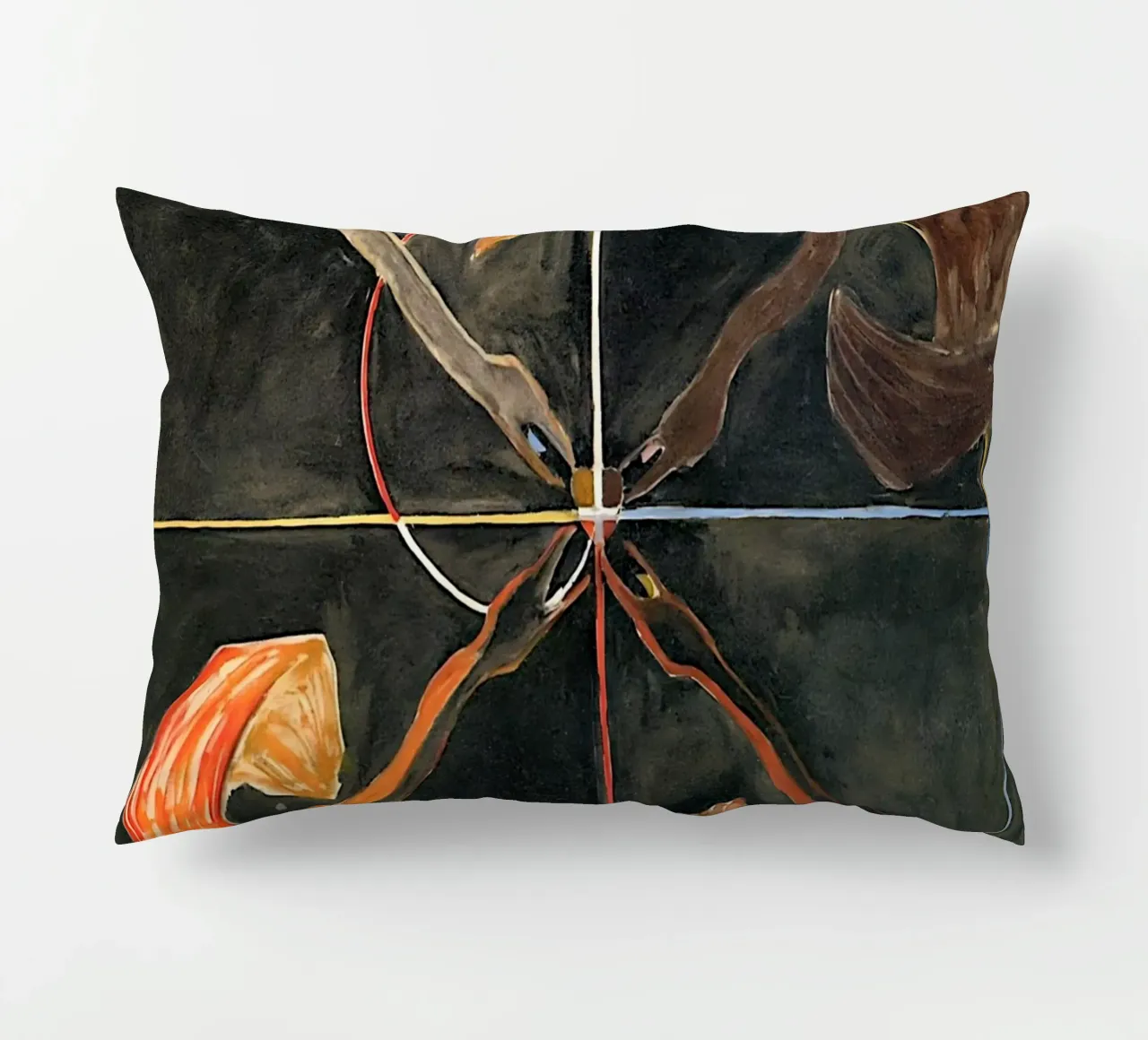 Hilma Af Klint - Il cigno n. 06 Gruppo Ix-suw cuscino da William Store
