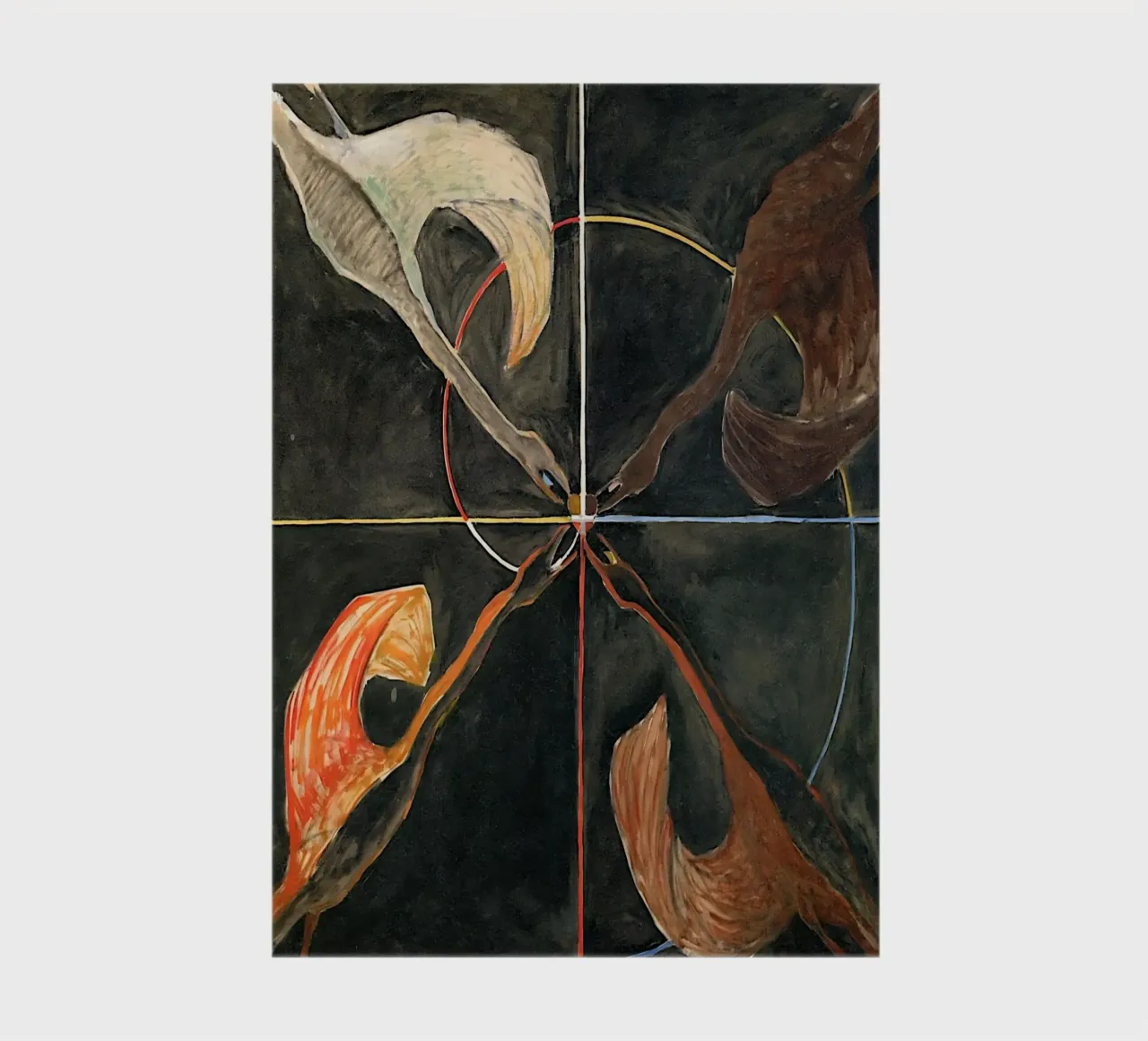 Hilma Af Klint - Il cigno n. 06 Gruppo Ix-suw diario da William Store