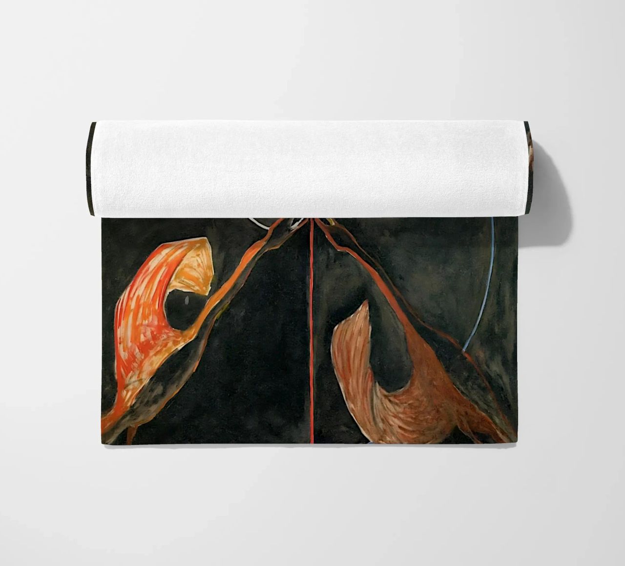 Hilma Af Klint - Il cigno n. 06 Gruppo Ix-suw telo mare da William Store