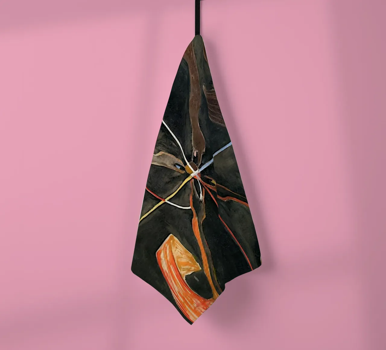 Hilma Af Klint - Le cygne n° 06 Groupe Ix-suw torchon de William Store