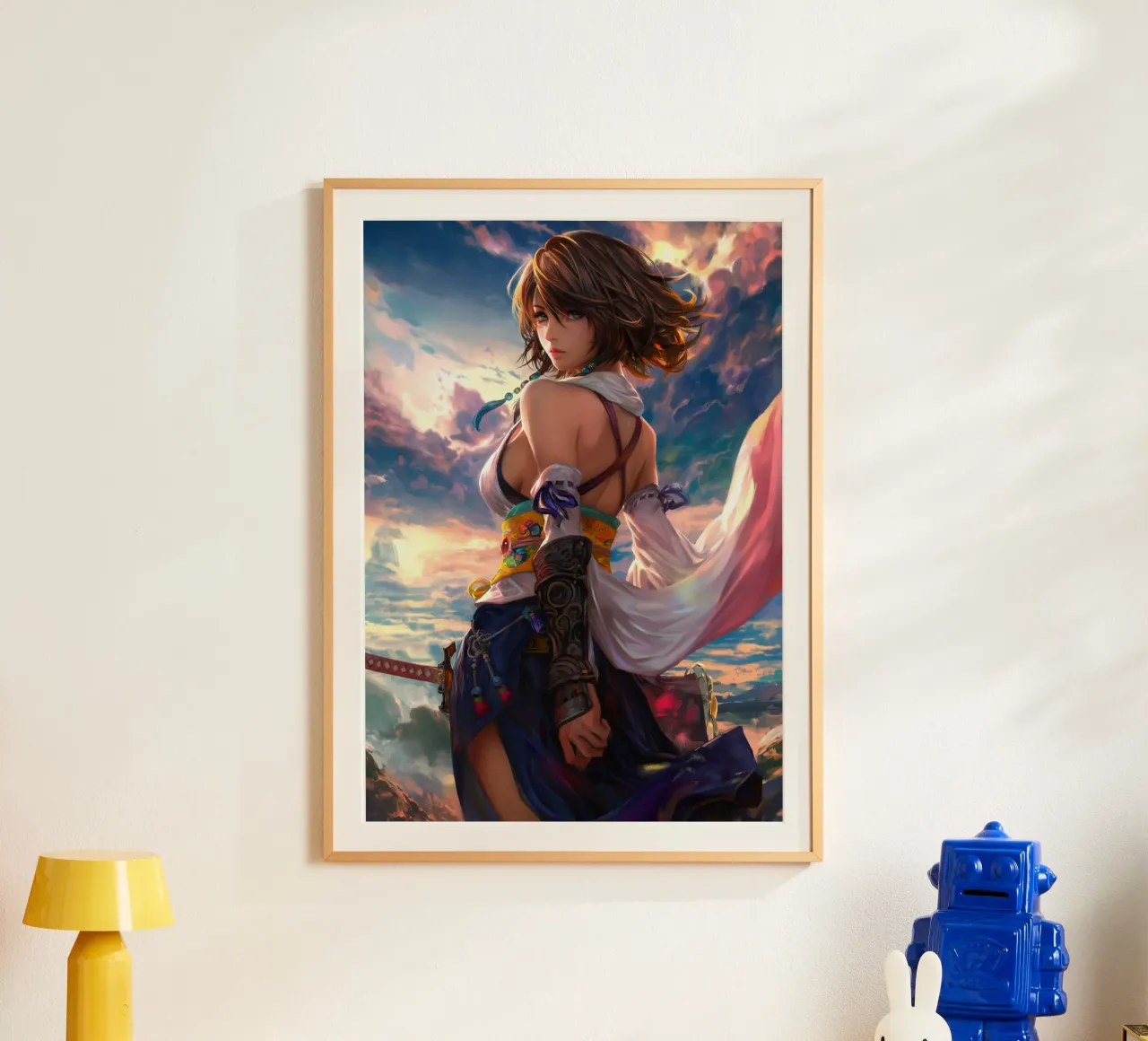 Yuna Final Fantasy X carta hahnemühle da Stellar Creative