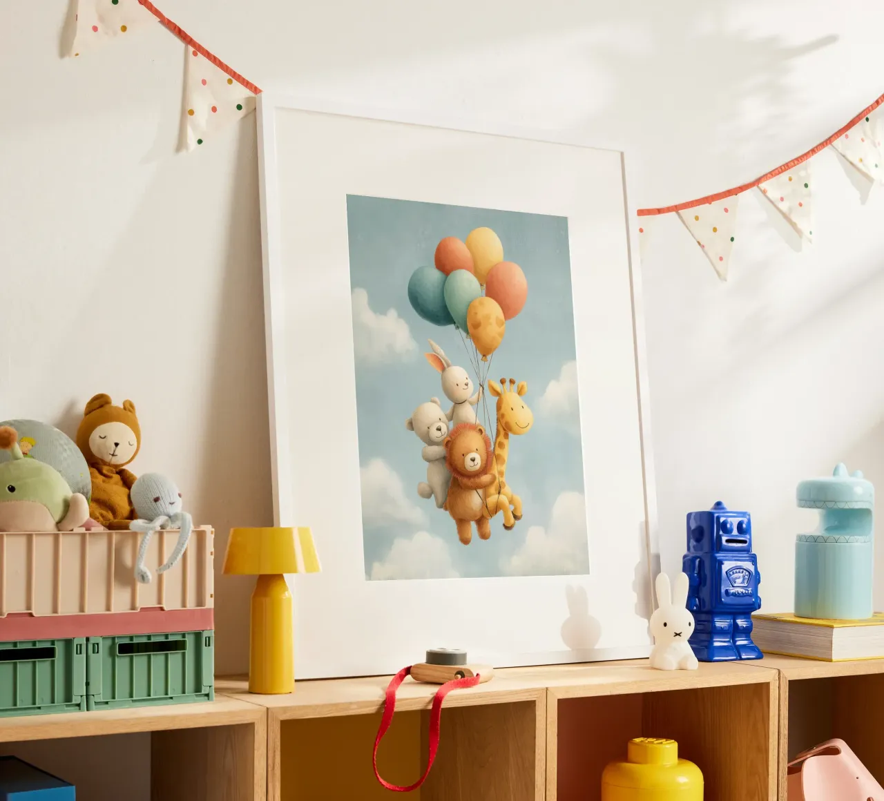 Animal Balloon Ride poster da Kiara