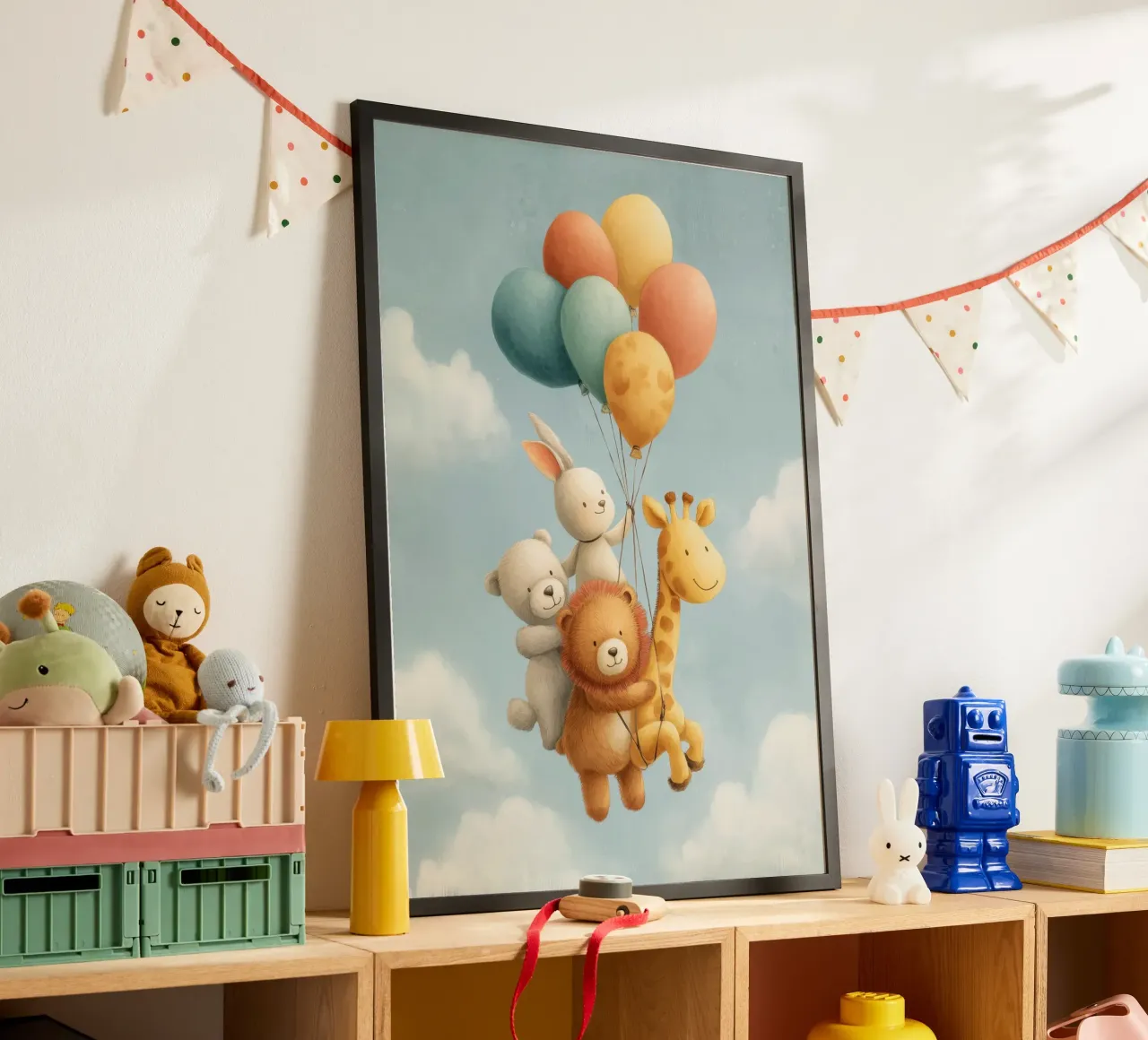 Animal Balloon Ride poster da Kiara