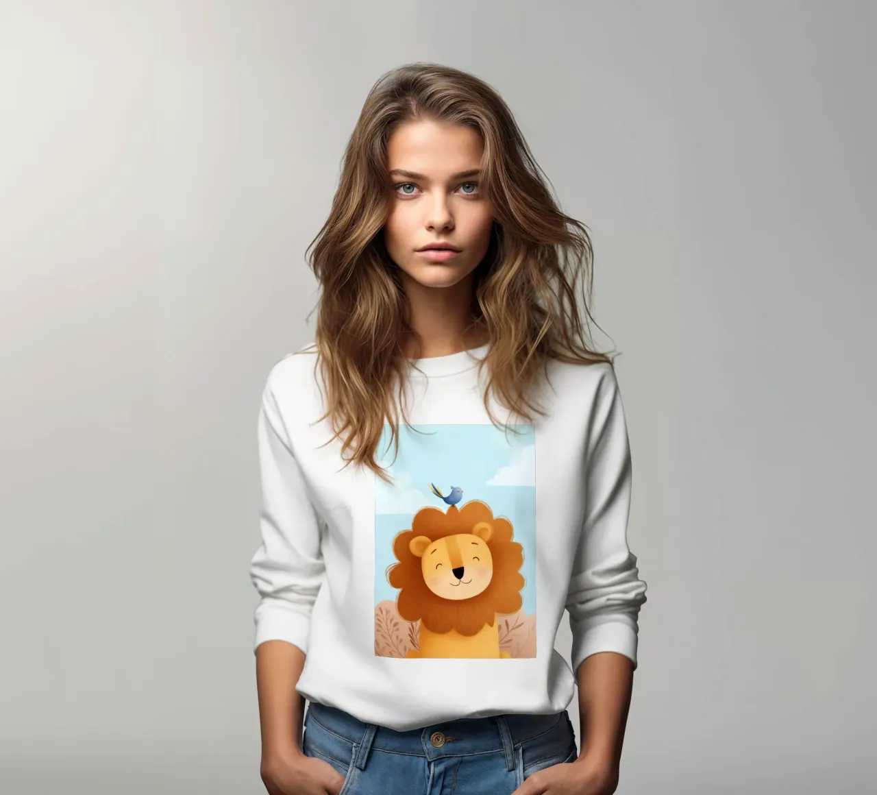 Lion & Little Bird felpa da Kiara