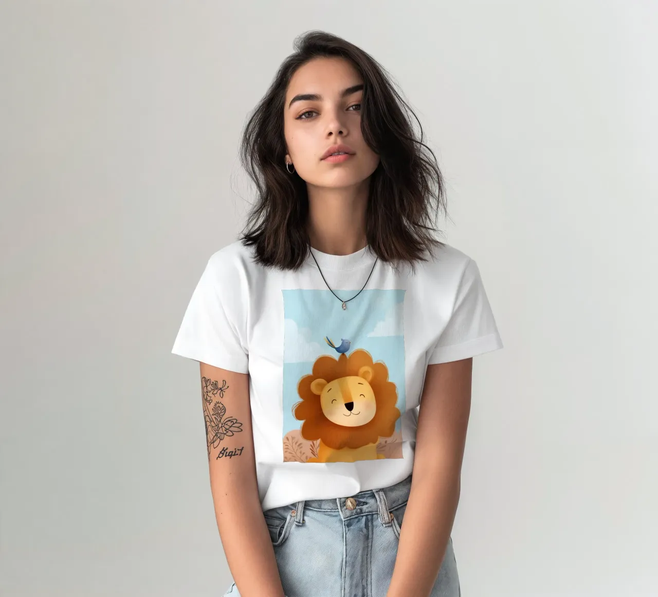 Lion & Little Bird t-shirt da Kiara