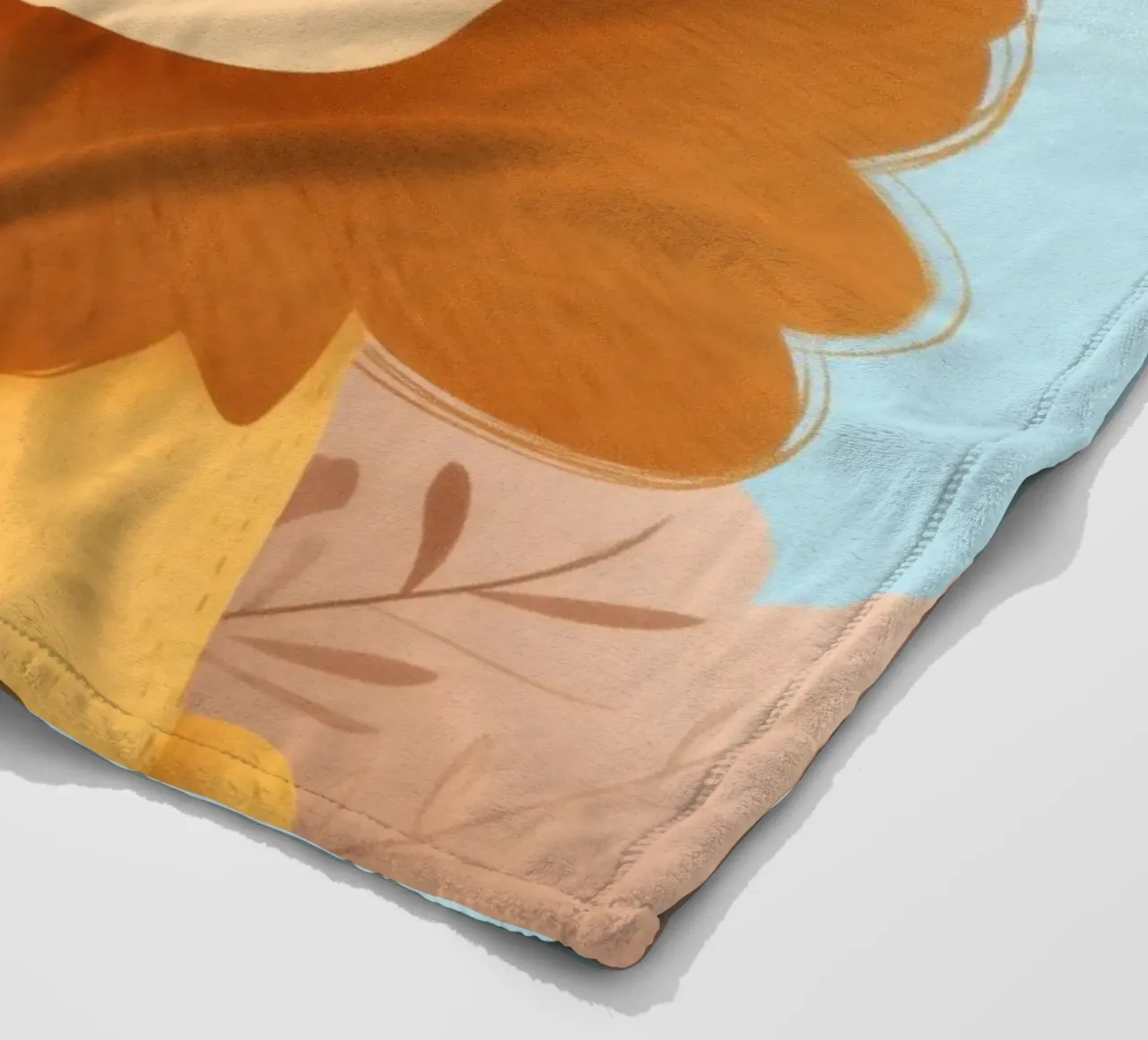 Lion & Little Bird coperta in pile da Kiara