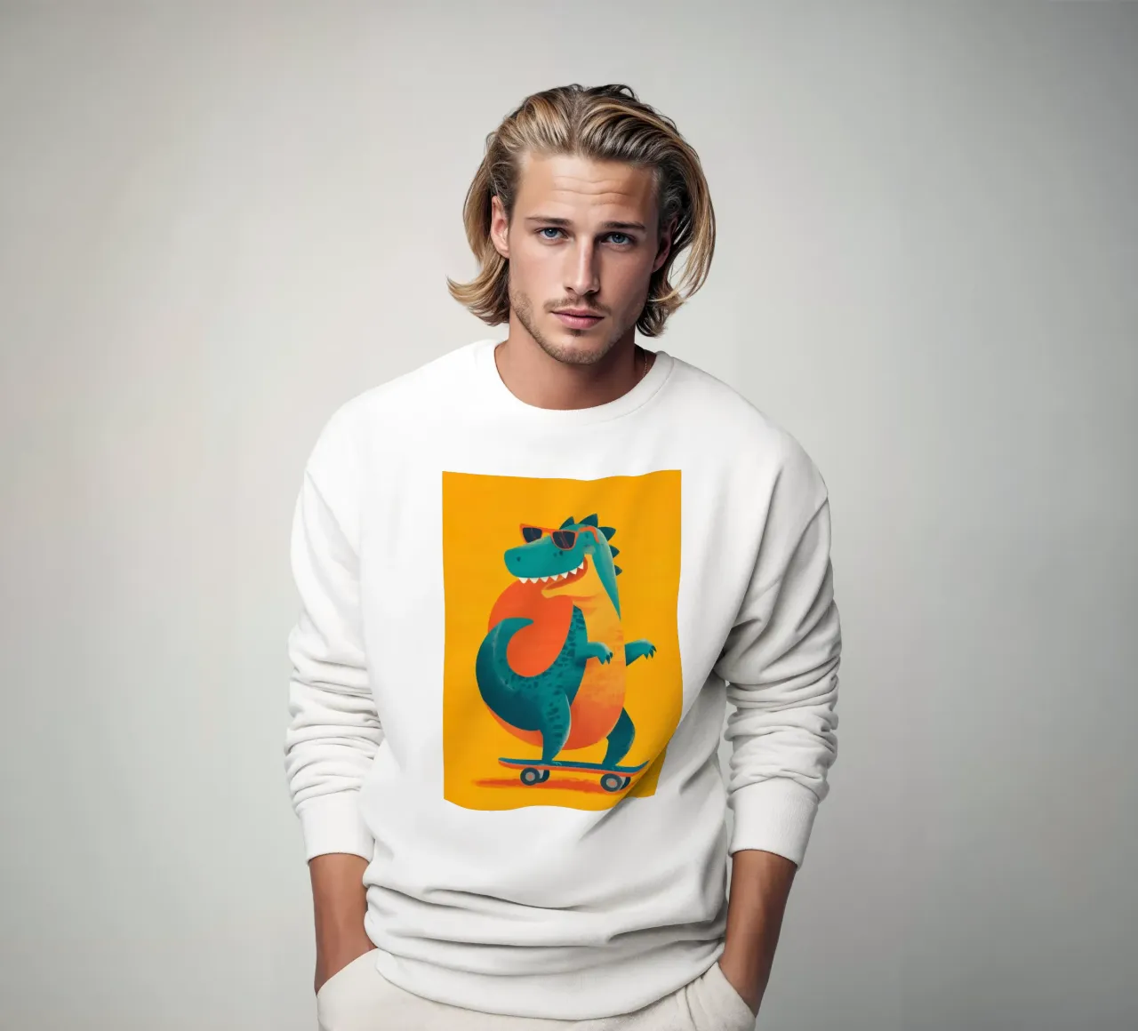 Skater Rex felpa da Kiara