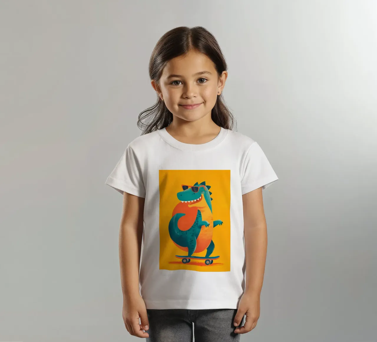 Skater Rex t-shirt bambini da Kiara