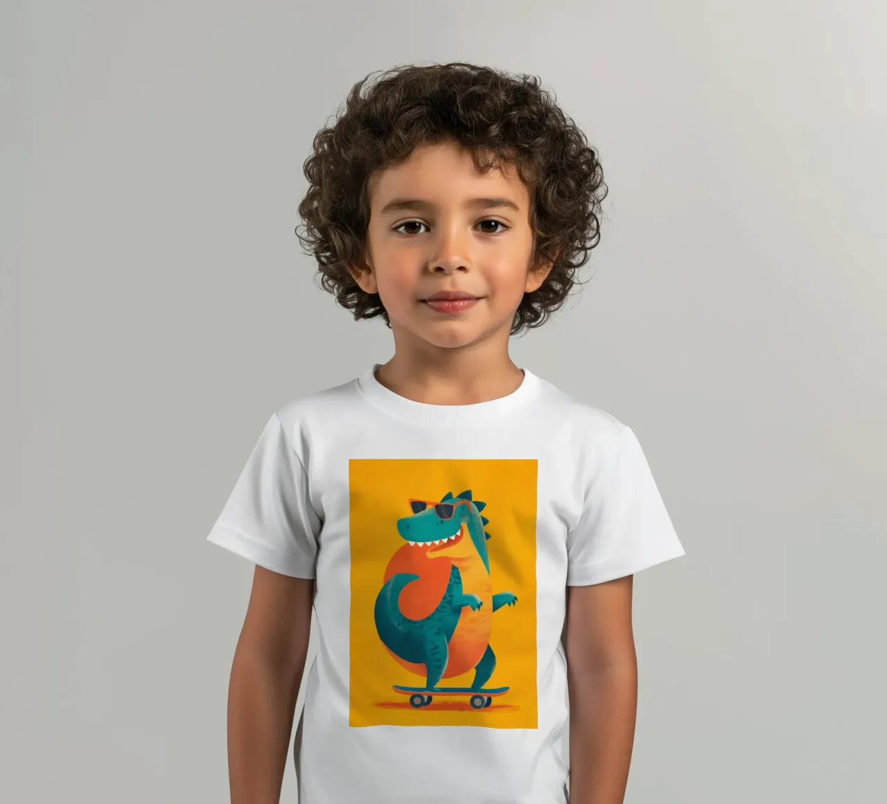 Skater Rex t-shirt bambini da Kiara