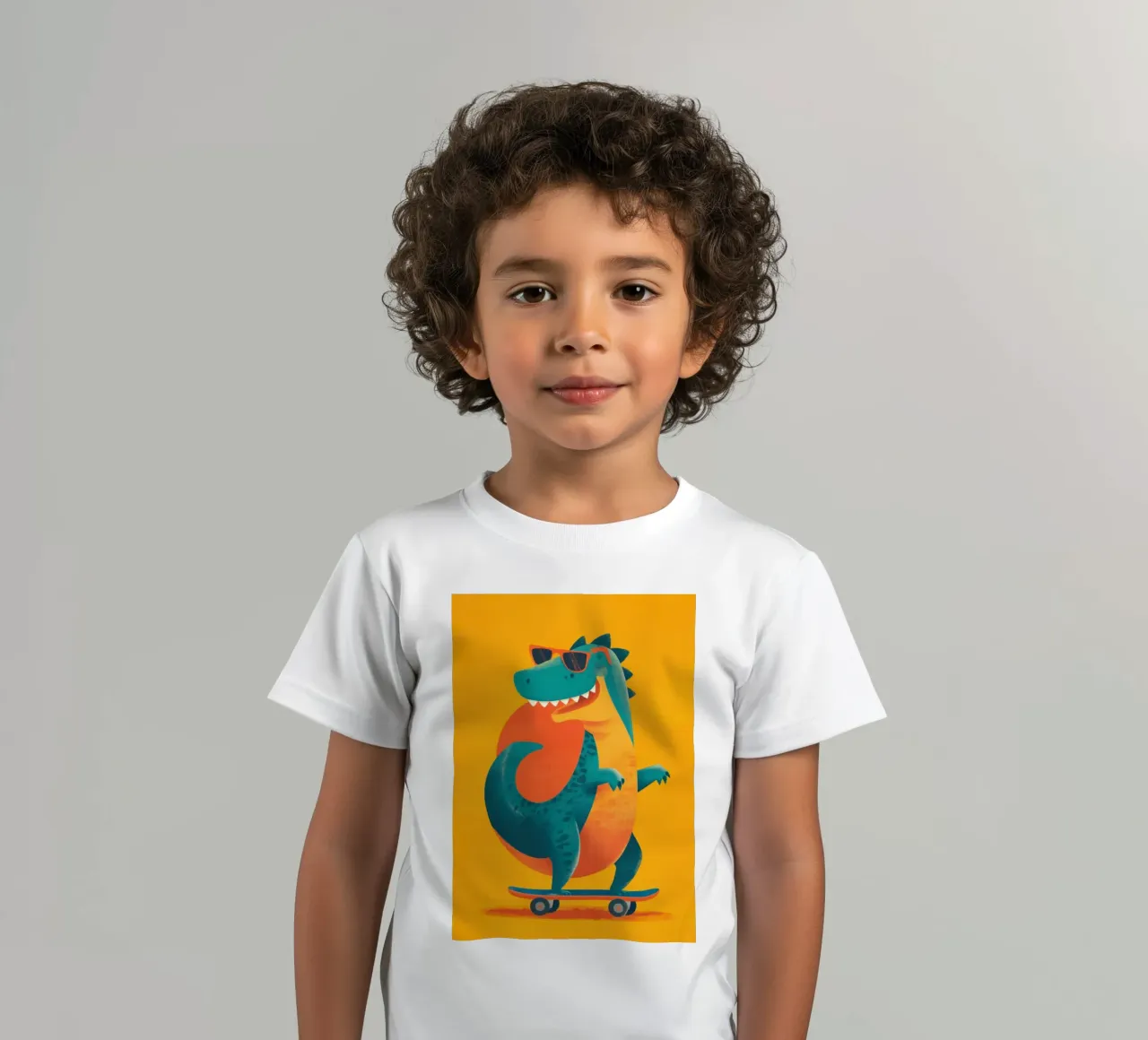 Skater Rex t-shirt bambini da Kiara