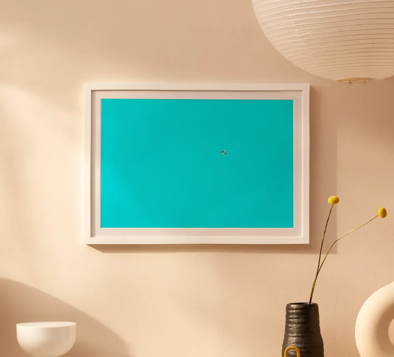 Alveare Cinque poster con telaio in plastica da Tal Paz-Fridman