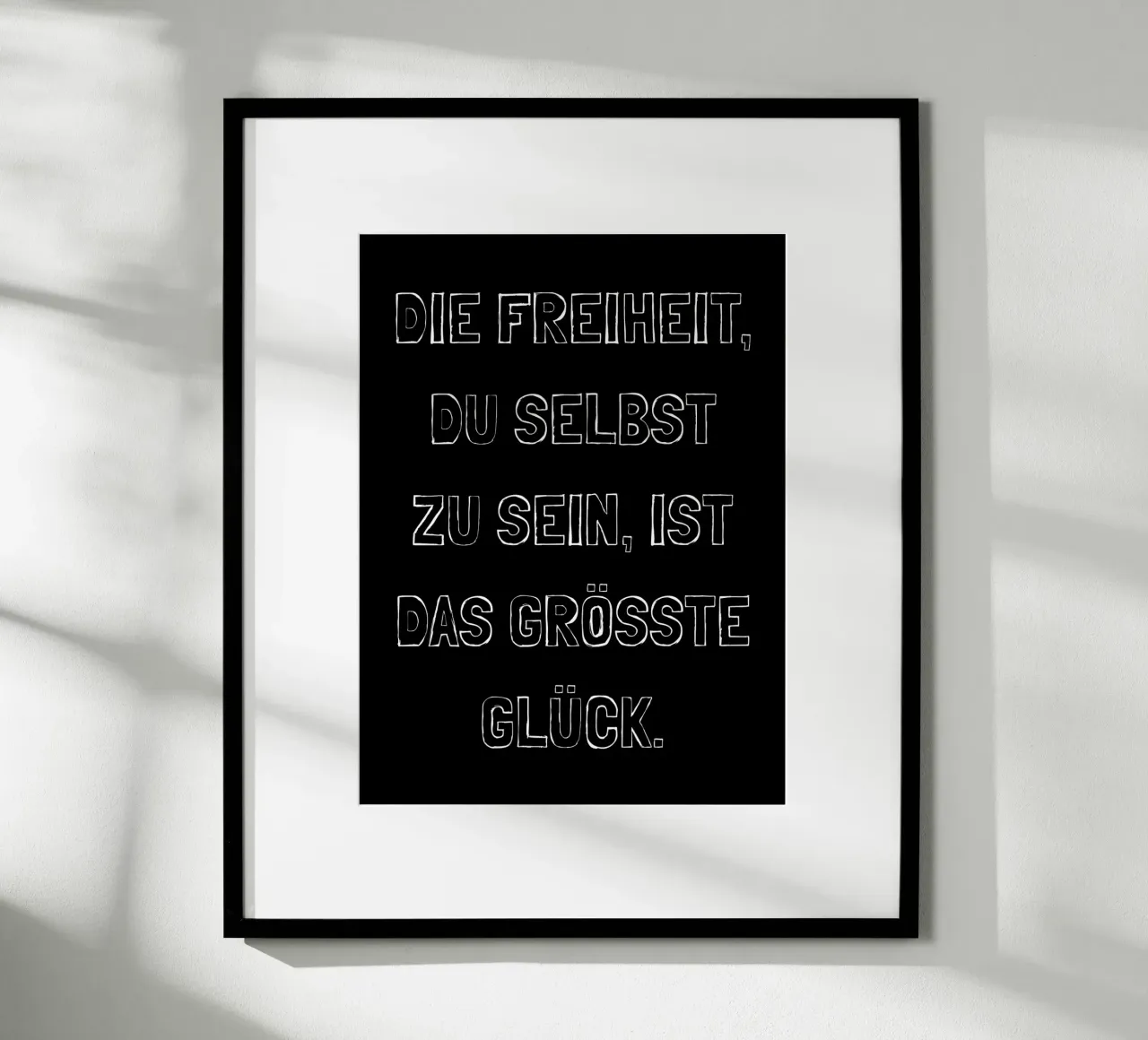 Glück der Freiheit poster da DigiWunderwerk