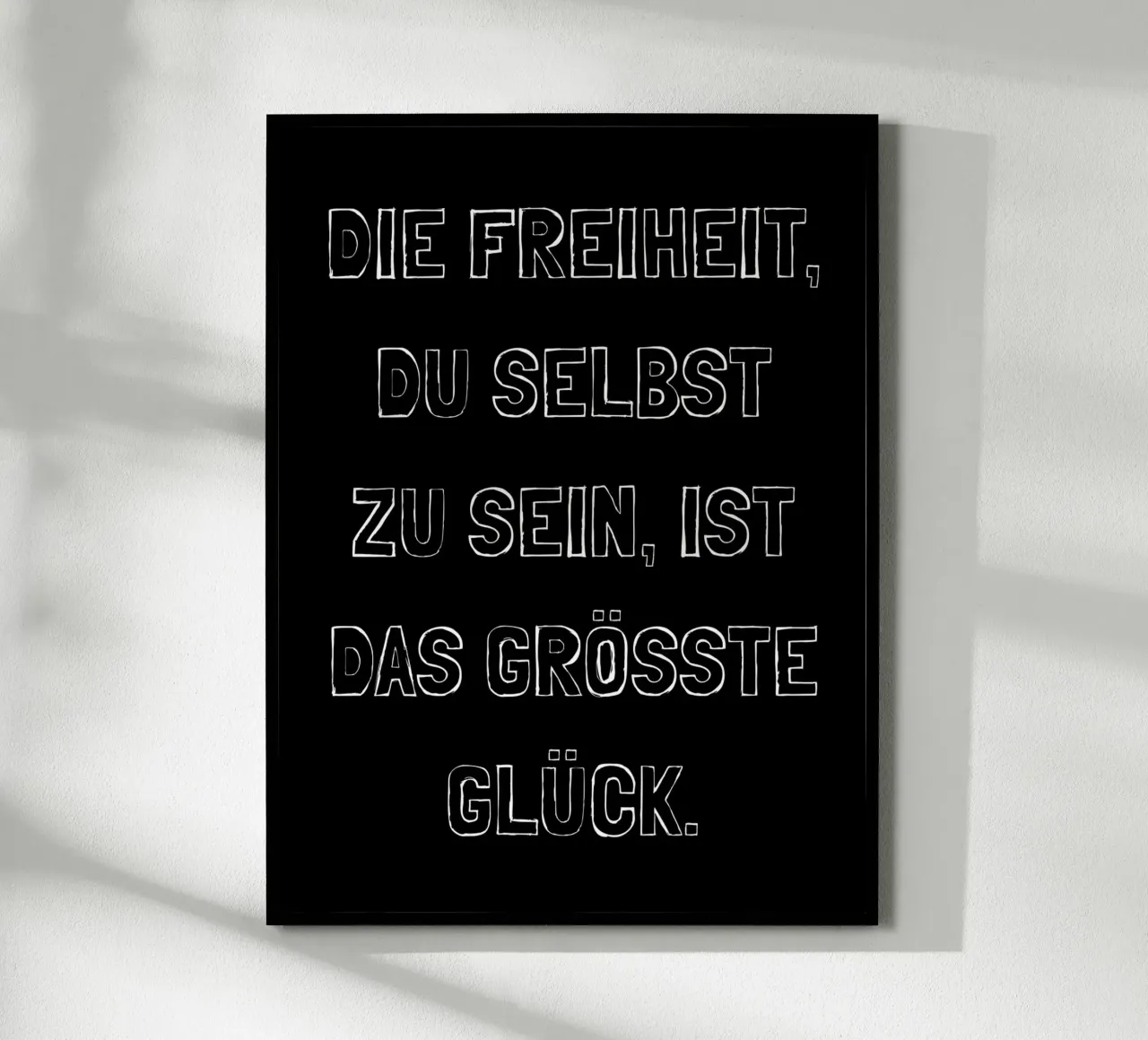 Glück der Freiheit poster da DigiWunderwerk
