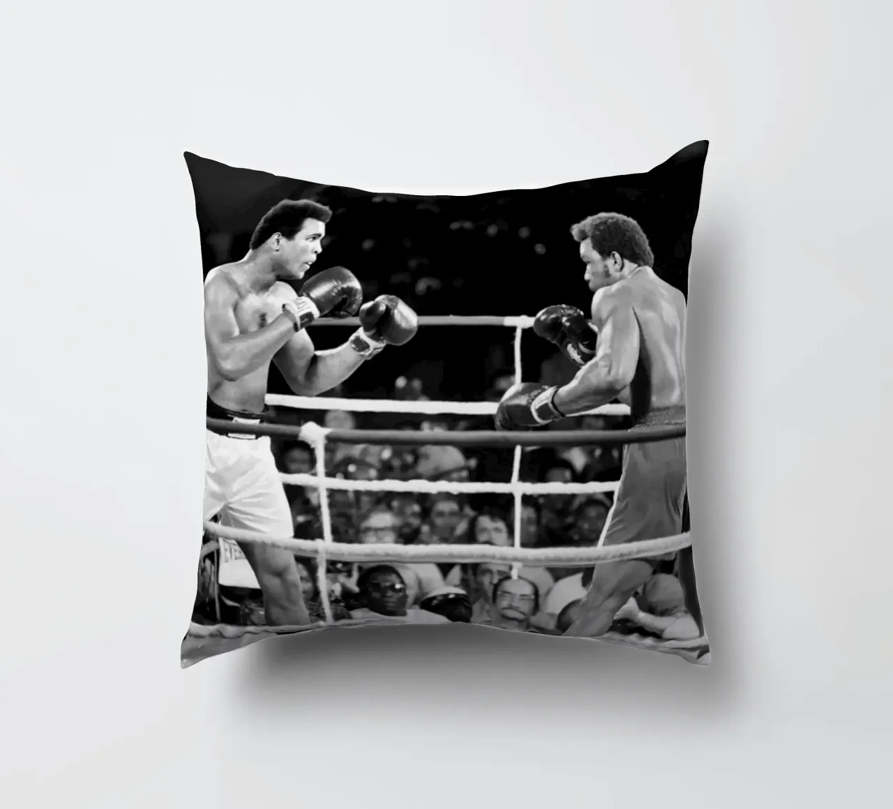 Muhammad Ali vs George Foreman cuscino da tobyrmattie