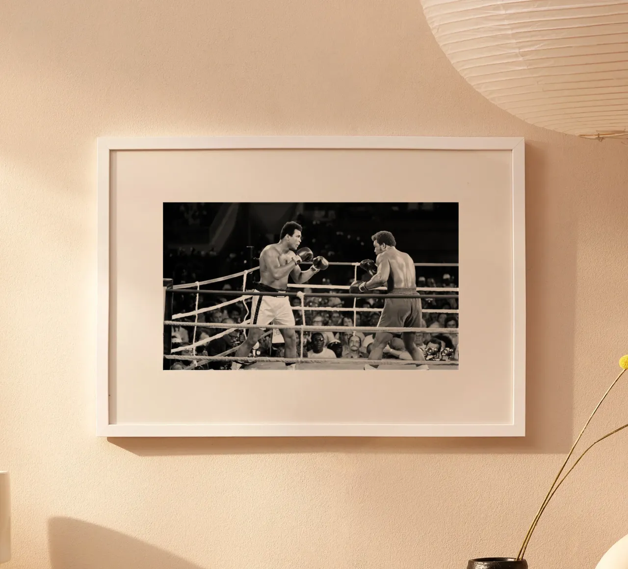 Mohammed Ali vs George Foreman poster van tobyrmattie