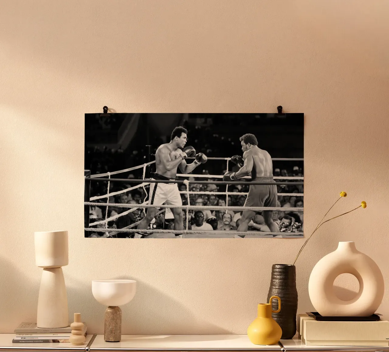 Mohammed Ali vs George Foreman poster van tobyrmattie