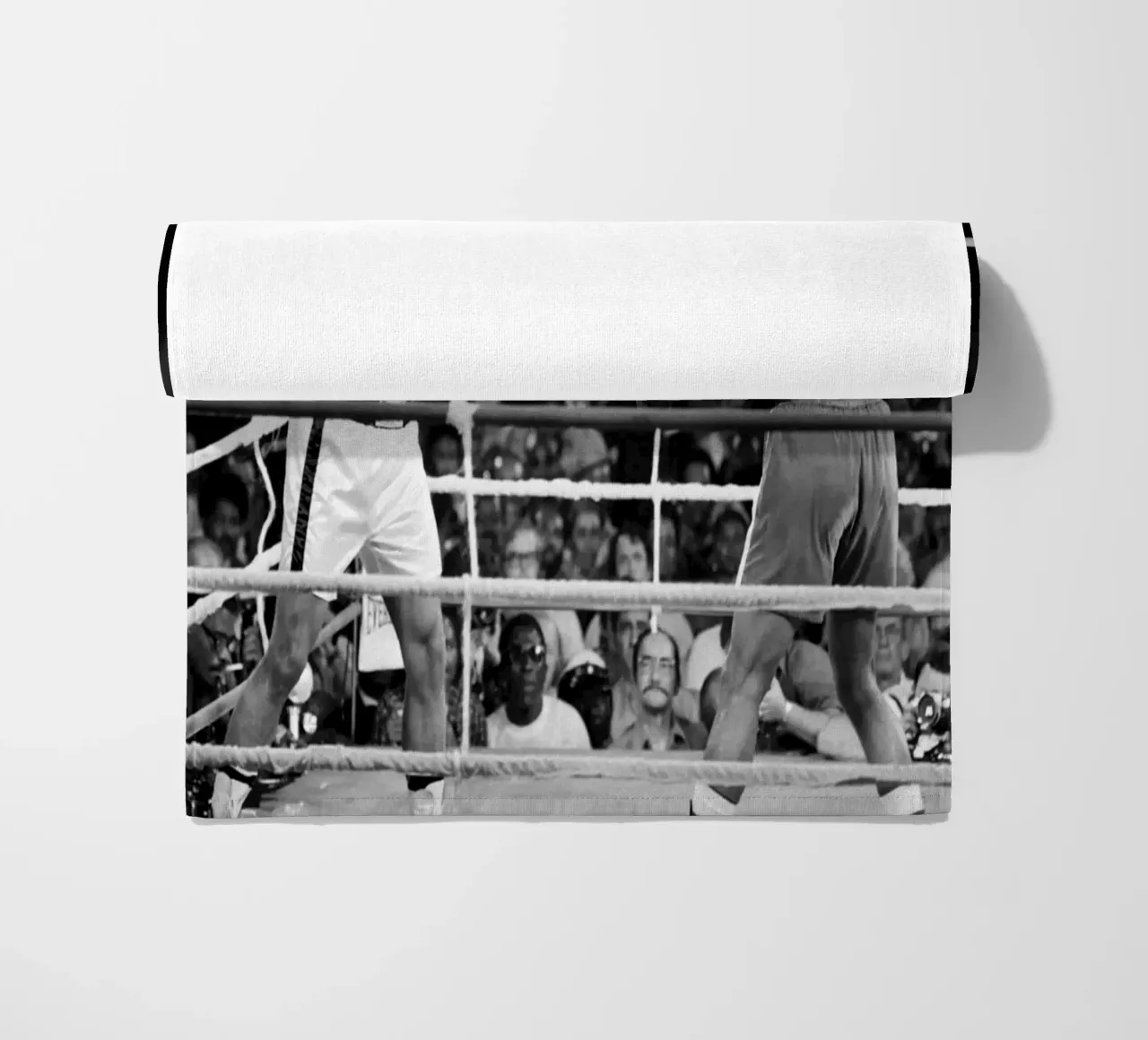 Mohammed Ali vs George Foreman strandhanddoek van tobyrmattie