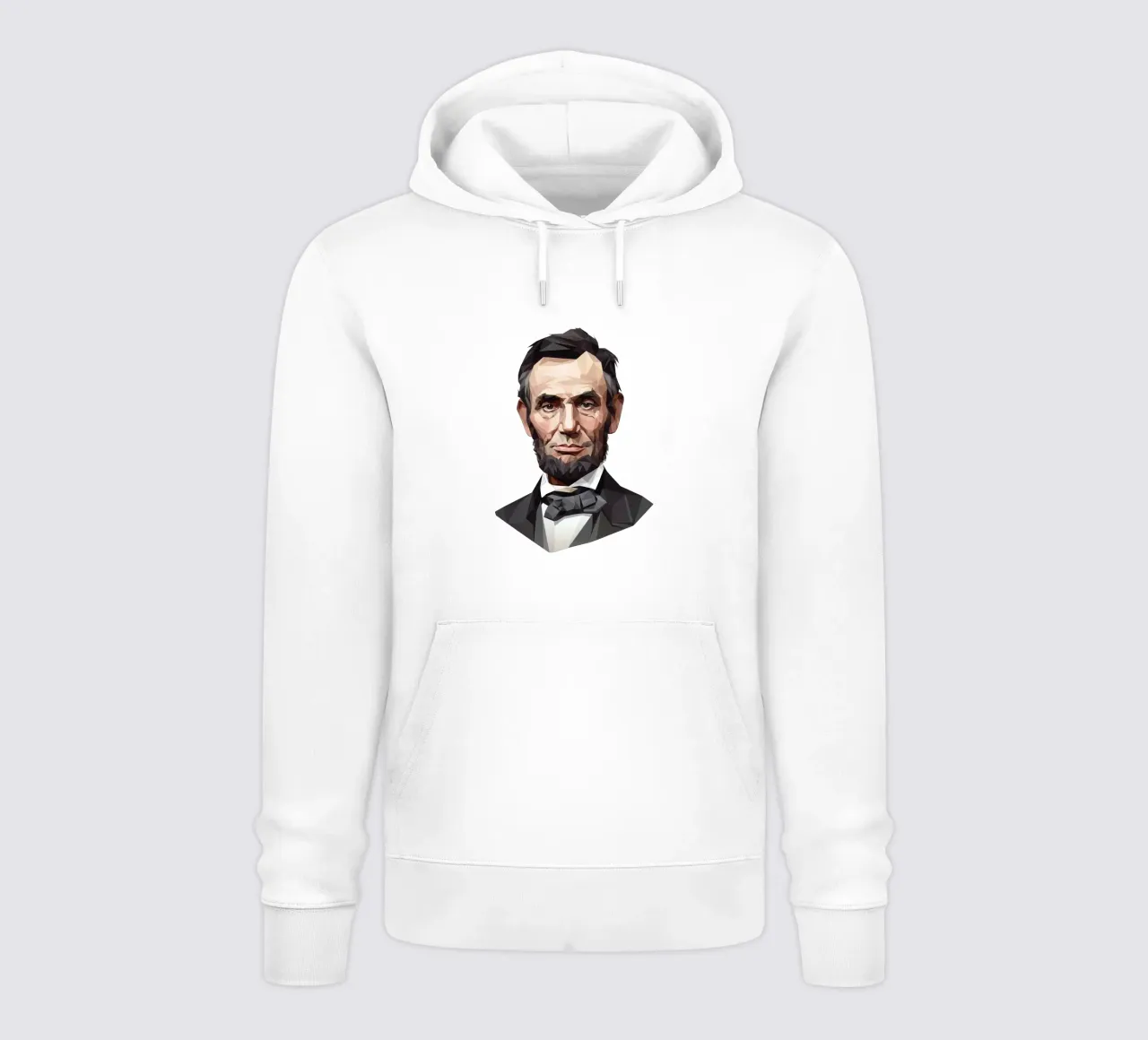 Abramo Lincoln Lowpoly felpa con cappuccio da Low Profile