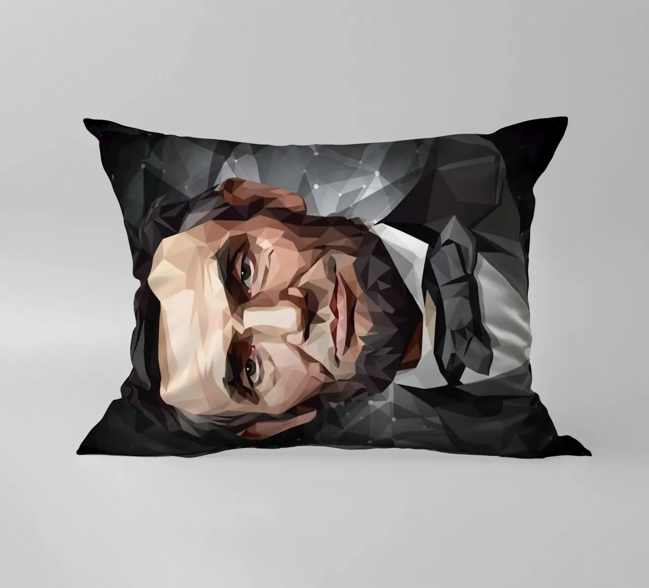 Abramo Lincoln Lowpoly cuscino da Low Profile