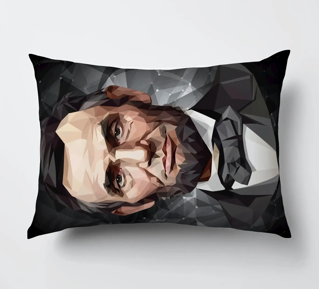 Abramo Lincoln Lowpoly cuscino da Low Profile