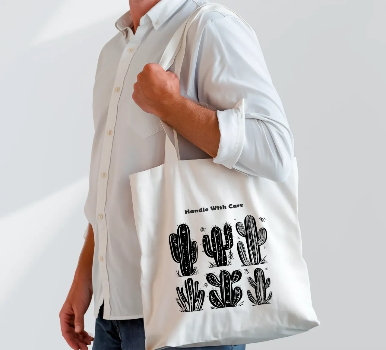 Maneggiare con cura | Maneggiare con cura borsa in juta da Autofocus