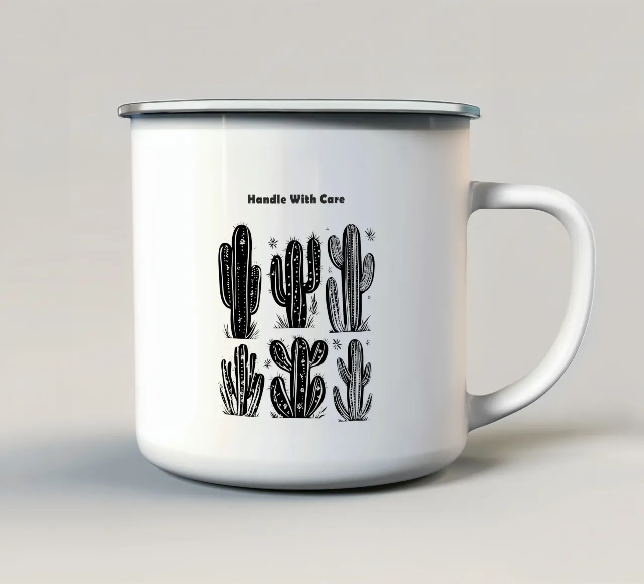 Maneggiare con cura | Maneggiare con cura tazza in smalto da Autofocus
