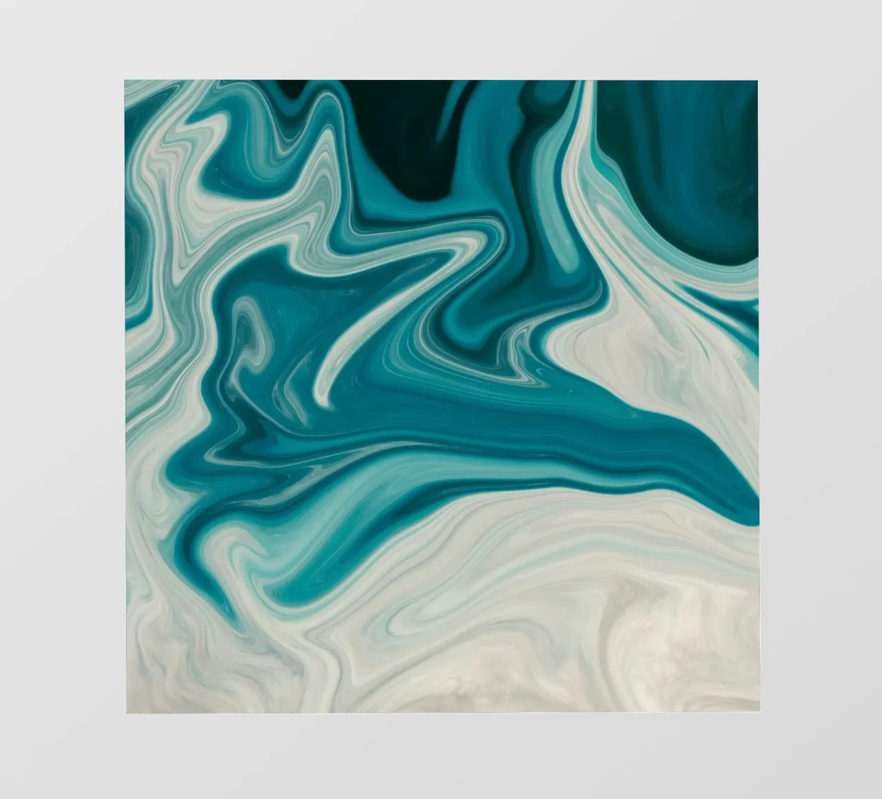 Abstract Blue Painting telo in pvc da Vivi Nicolin