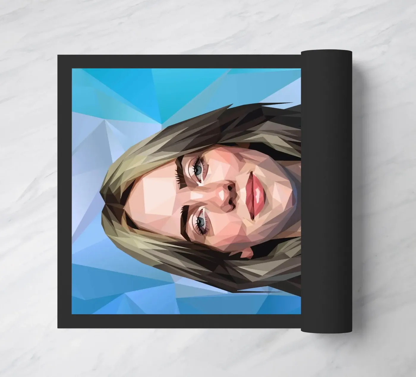 Billie Eilish Lowpoly zerbino da Low Profile