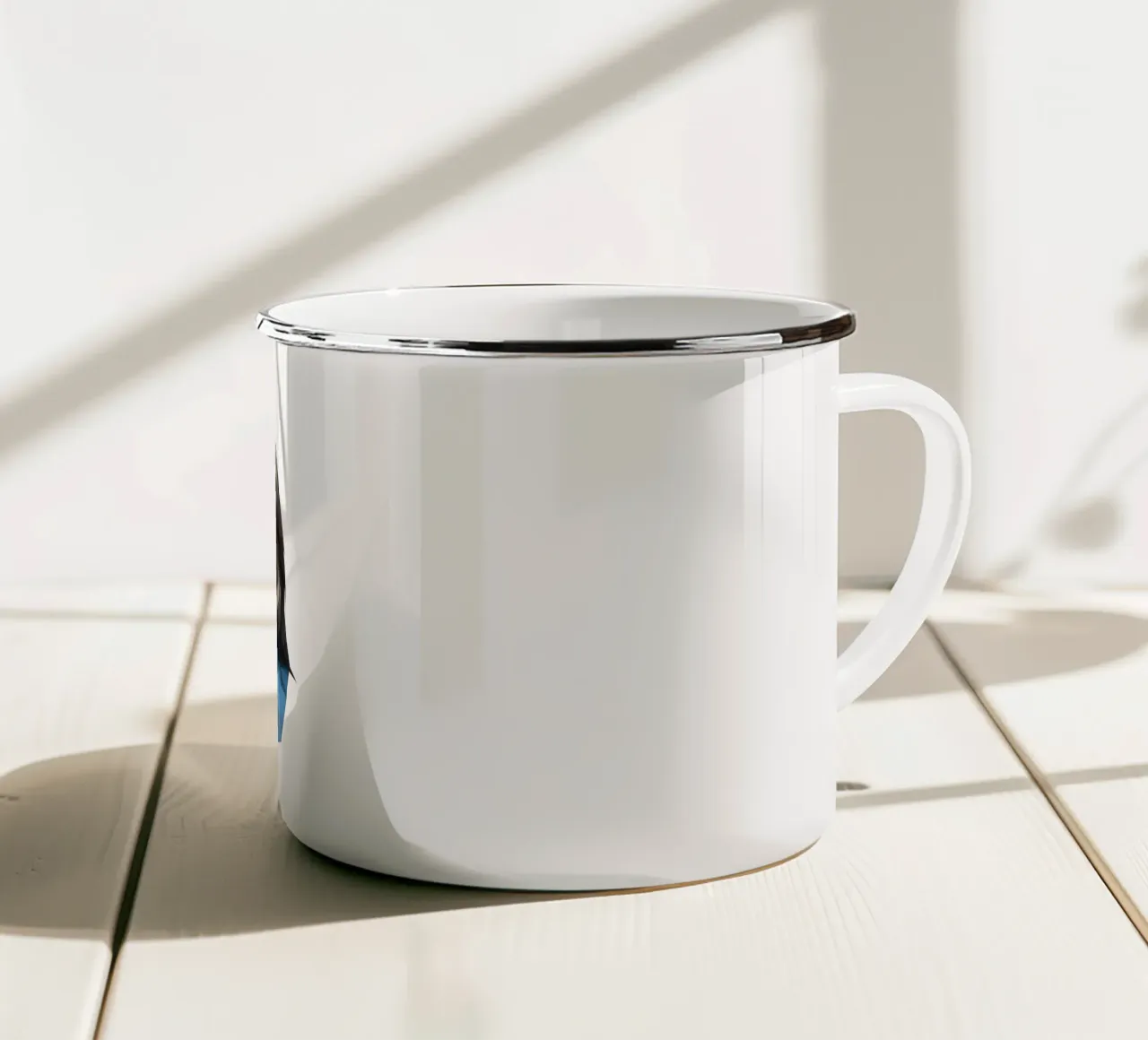 Billie Eilish Lowpoly tazza in smalto da Low Profile